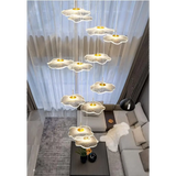 Nordic Circular Modern Chandelier Pendant Lamp - Ceiling Light