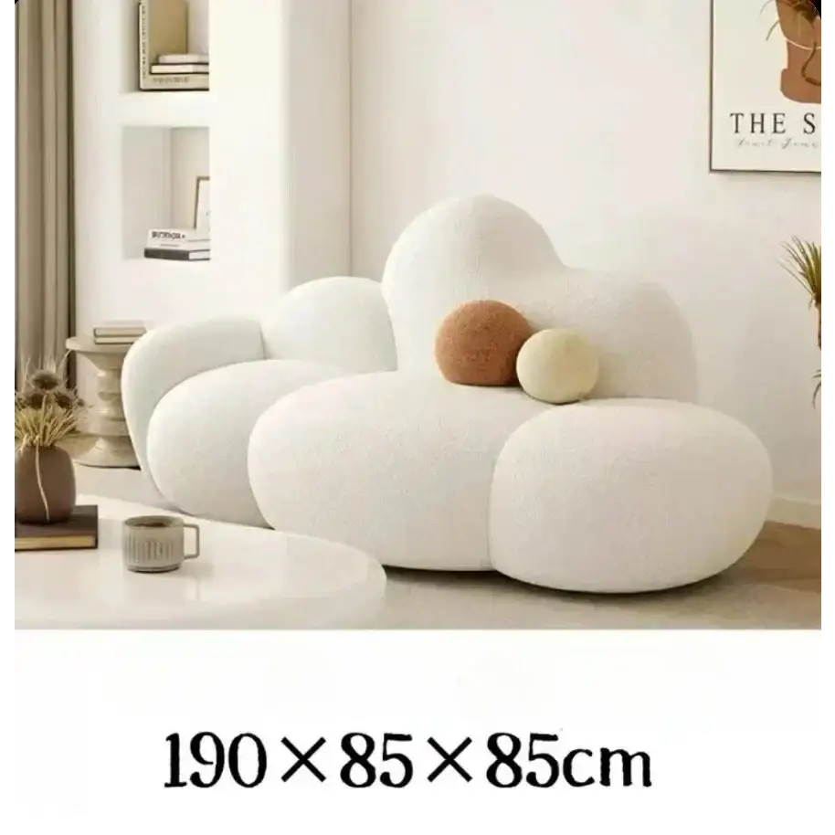 Nordic Cloud Shaped Compressed Modern Sofa - Compressed Sofa