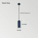 Nordic Creative LED Bedside Pendant Light - Blue / Warm white - Lamps