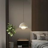 Nordic Flower Semicircular Hanging Pendant Lamp - Ceiling Lamp