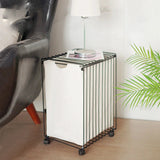 Nordic Iron Simple Storage Basket With Wheels