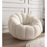 Nordic Lazy Pumpkin Cloud Sofa Chair - Beige - 80 cm - Sofa