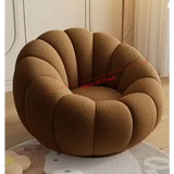 Nordic Lazy Pumpkin Cloud Sofa Chair - Brown - 100 cm - Sofa