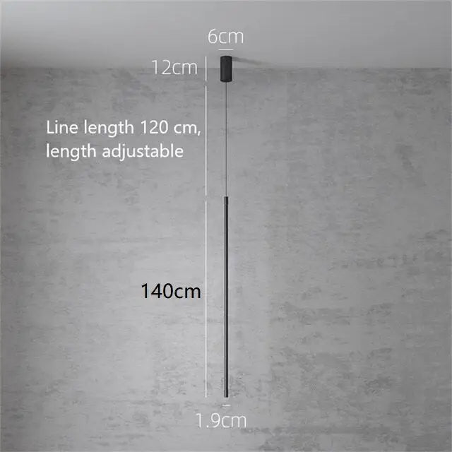 Nordic LED Pendant Light RGB Dimmable Modern Lamp - view 10