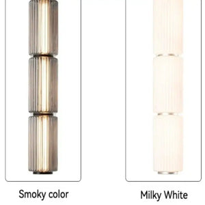 Smoke Glass Nordic Floor Lamp 95cm LED Standing Light - view 12