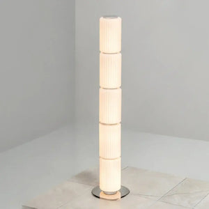 Smoke Glass Nordic Floor Lamp 95cm LED Standing Light - view 3