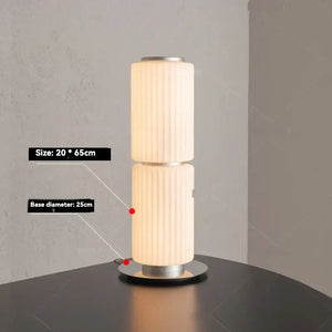Smoke Glass Nordic Floor Lamp 95cm LED Standing Light - view 16