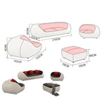 Nordic Luxury PU Leather Lazy Couch Lounge Sofa