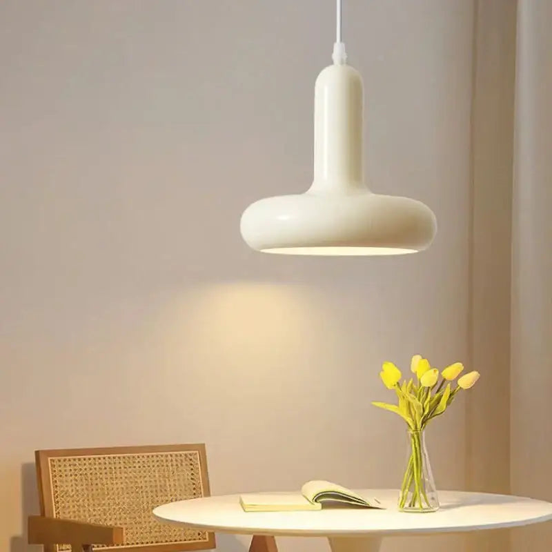 Cream Nordic Pendant Light with Adjustable Color Temperature - view 4