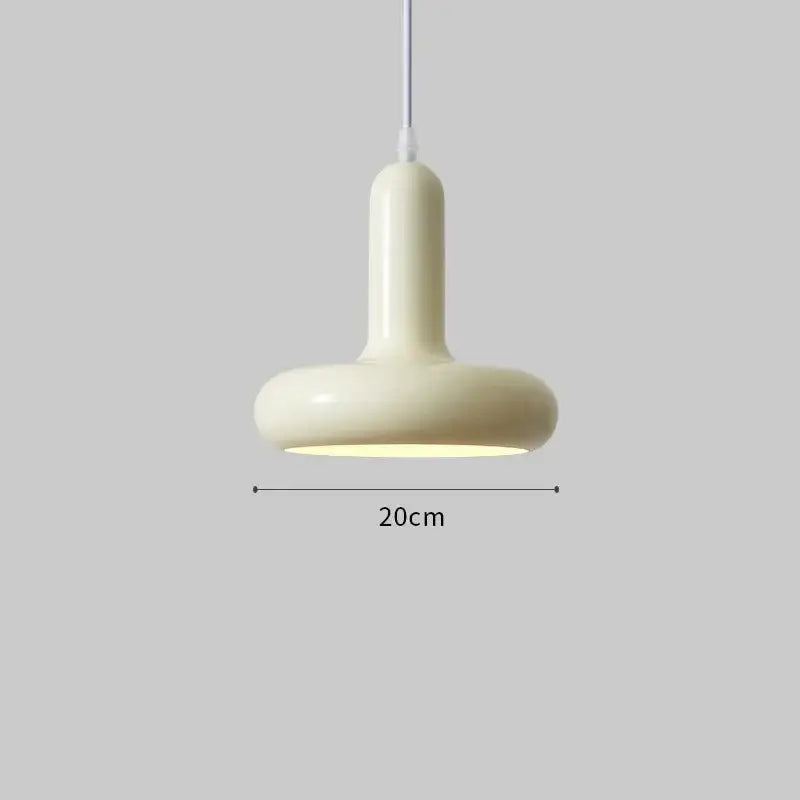 Cream Nordic Pendant Light with Adjustable Color Temperature - view 5
