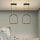 Nordic Modern Bird Chandelier - 2 Chandeliers / Warm Light - Lamps