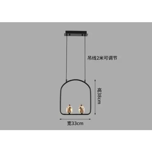 Nordic Modern Bird Chandelier - Lamps