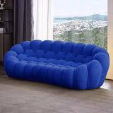 Nordic Modern Compressed Bubble 3 Seater Single Sofa - Blue - 240x106x75CM - Compressed Sofa