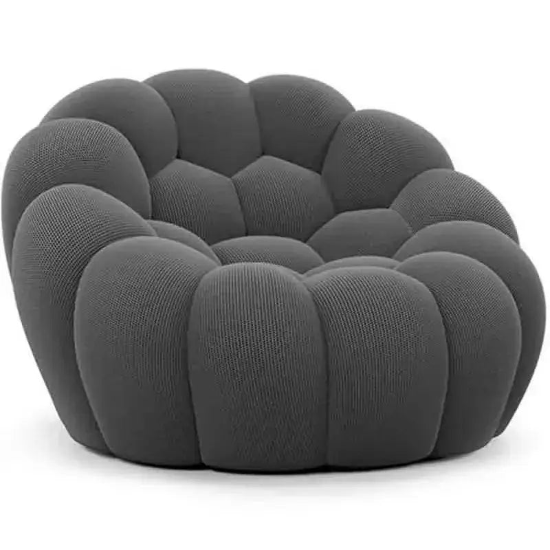 Nordic Modern Compressed Bubble 3 Seater Single Sofa - Gray - 120x114x65CM - Compressed Sofa