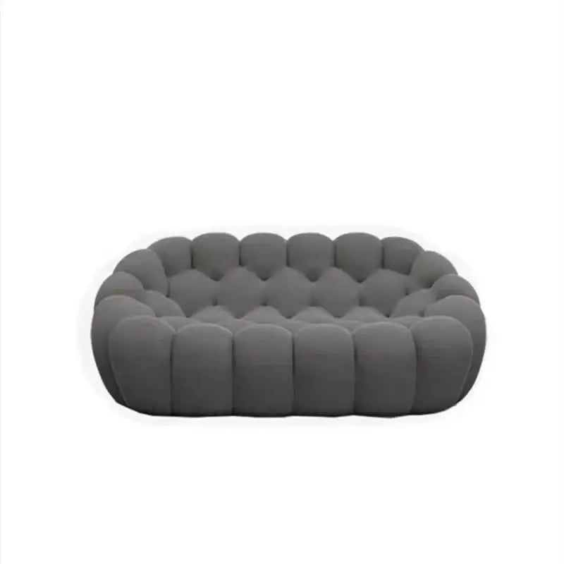 Nordic Modern Compressed Bubble 3 Seater Single Sofa - Gray - 190x106x75CM - Compressed Sofa