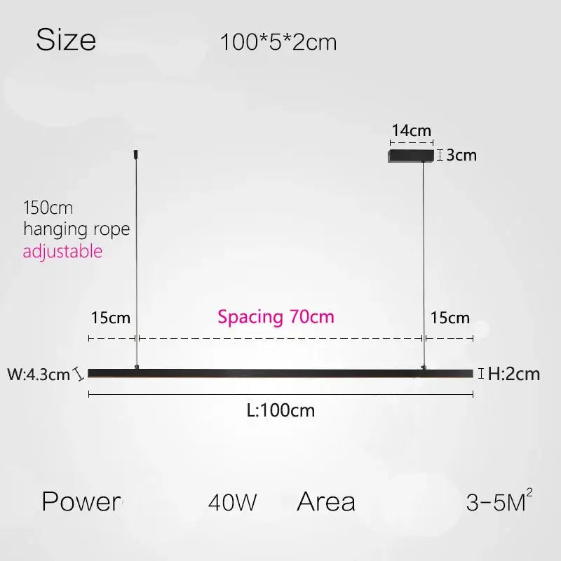 Nordic Modern Minimalist LED Pendant Lamp - Pendant Lamp