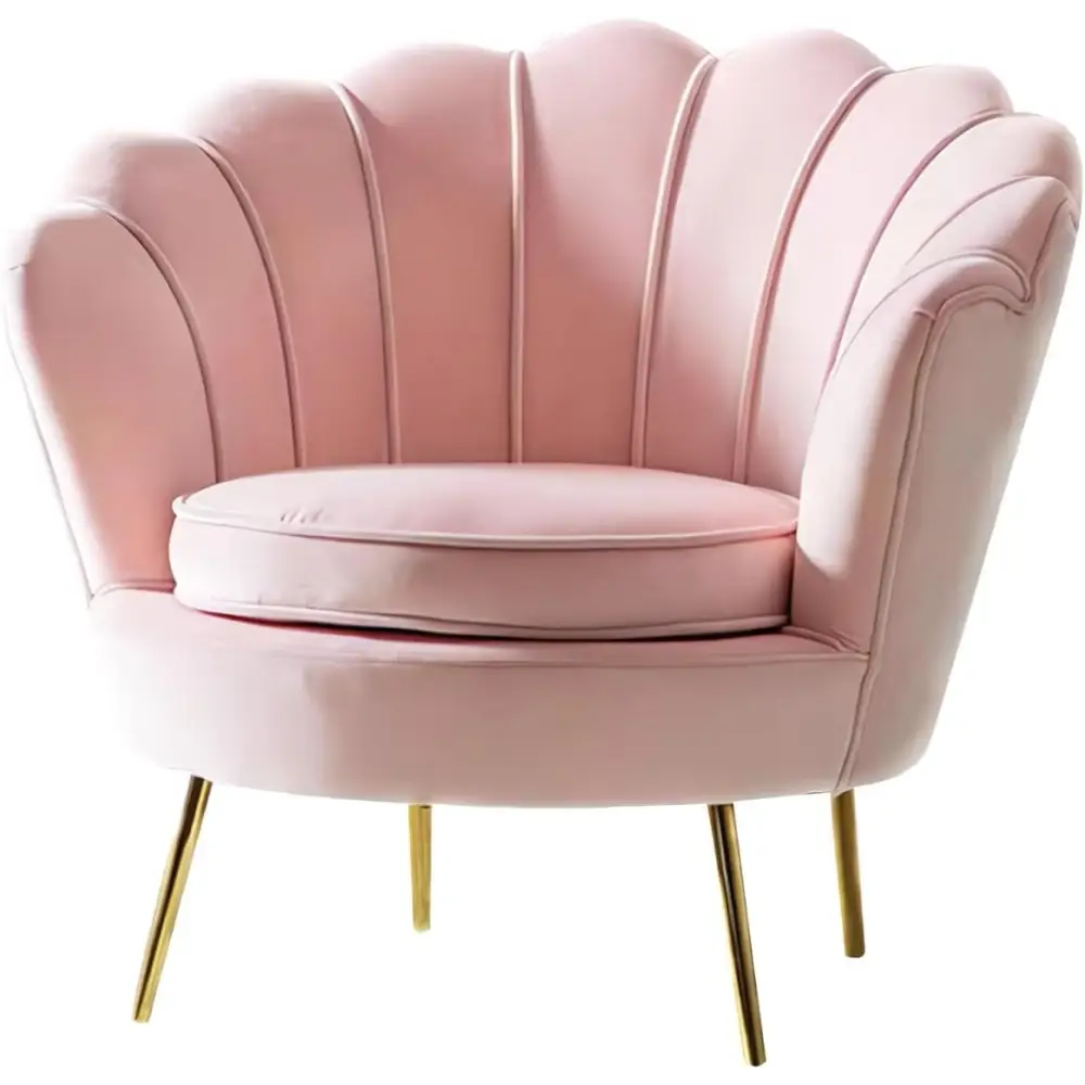 Nordic Modern Velvet Sofa Set for Beauty Salons - Sofa