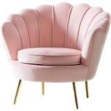 Nordic Modern Velvet Sofa Set for Beauty Salons - Sofa