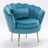 Nordic Modern Velvet Sofa Set for Beauty Salons - Green / 1 seat - Sofa