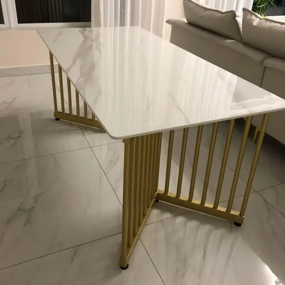 Nordic Modern Velvet Sofa Set for Beauty Salons - Pink / coffee table - Sofa