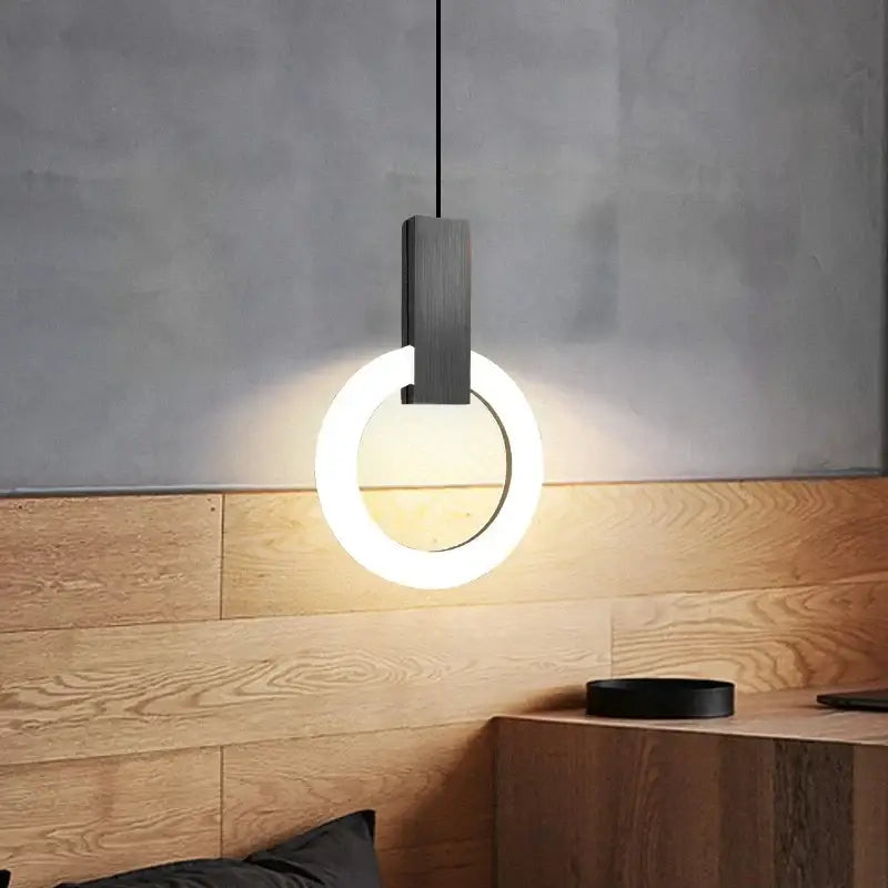 Nordic Simple LED Ceiling Pendant Ring Lamp - Ceiling Lamp