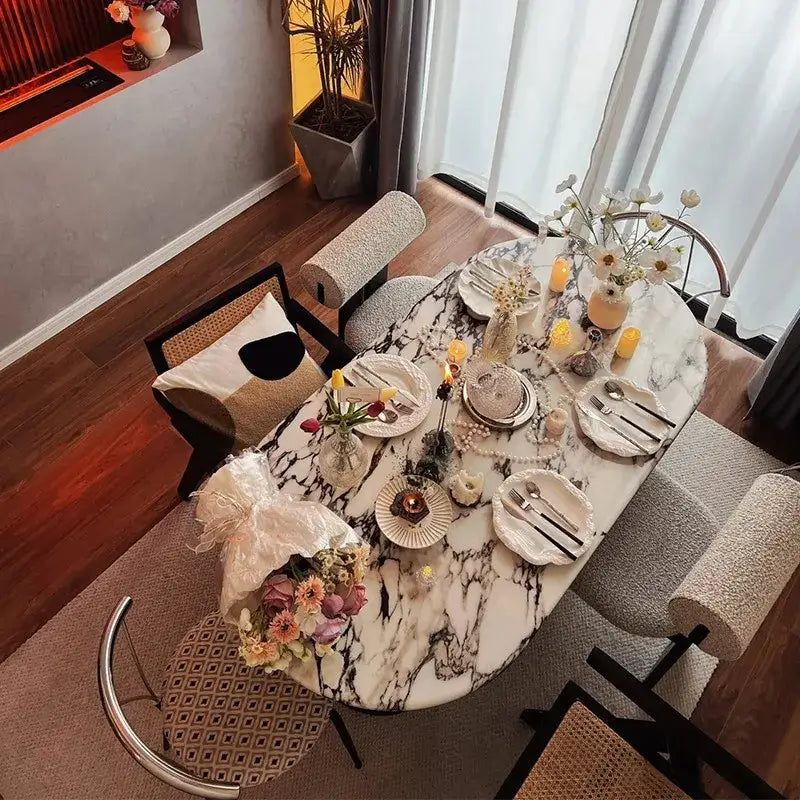 Outdoor Dining Table for Patio and Garden - 200 cm - 8 pieces - Dining Table