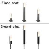 Outdoor Waterproof Aluminum Pillar Lawn Light - 10W| 27CM / Warm White - Lamps