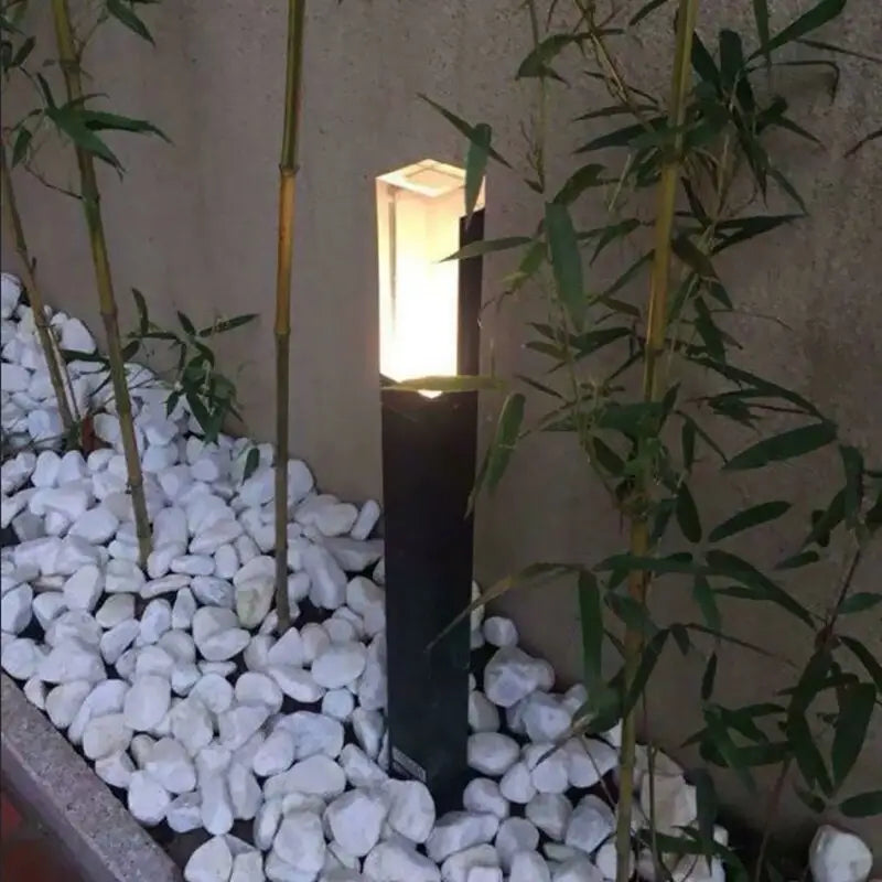 Outdoor Waterproof Aluminum Pillar Lawn Light - Lamps