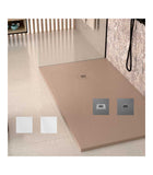 Classic Shower Tray Slate Texture - Bathroom