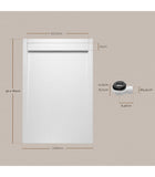 Large Shower Tray Slate Texture