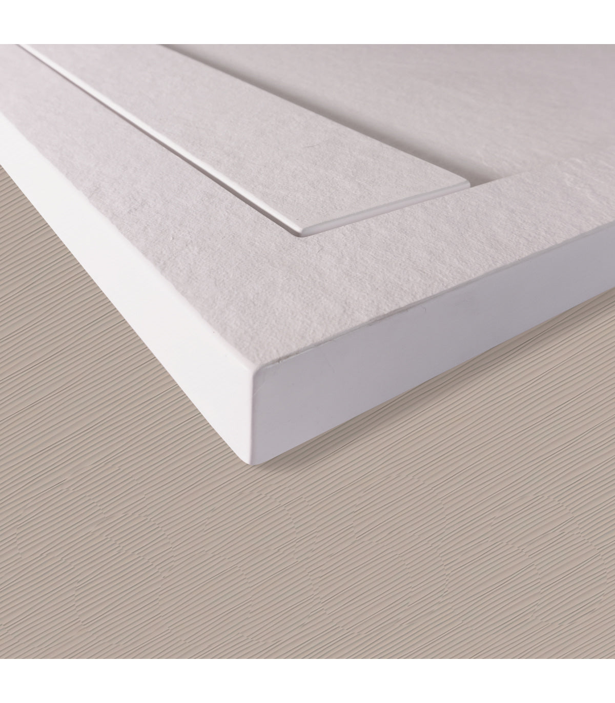 Large Shower Tray Slate Texture