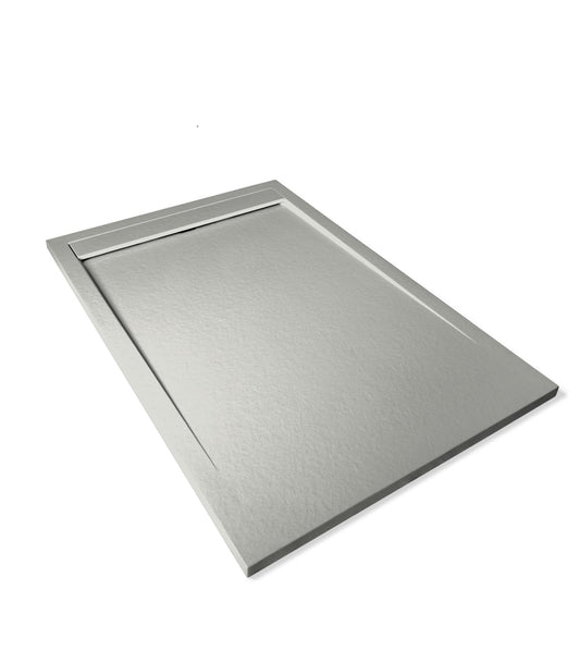 Large Shower Tray Slate Texture
