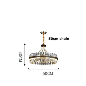 Postmodern Oval LED Chandelier Contemporary Lighting - view 10