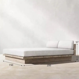 Teak Outdoor Sofa Set Waterproof Garden Furniture - view 21