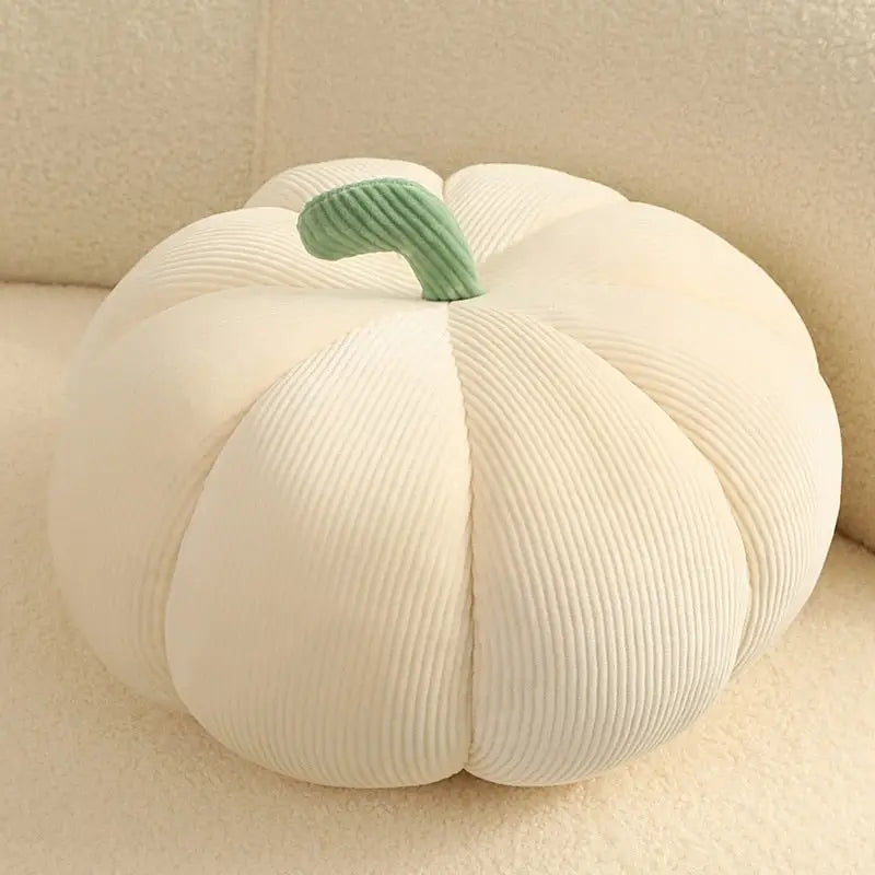 Pumpkin Pillow - White / 18-20cm - Throw Pillows