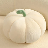 Pumpkin Pillow - White / 18-20cm - Throw Pillows