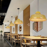 Rattan Straw Multi Style Pendant Lamp - Ceiling Lamp