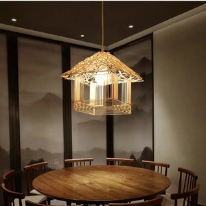 Rattan Straw Multi Style Pendant Lamp - Ceiling Lamp