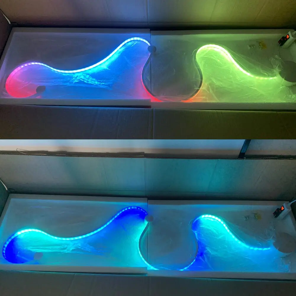 Remote RGB Surface Mounted Modern LED Ceiling Lamp - Lamps