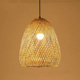 Retro Hanging Ceiling Handmade Pendant Light - D / Dia-40cm - Ceiling Lamp