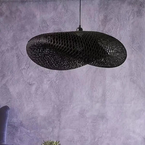 Retro Hanging Ceiling Handmade Pendant Light - E / Dia-60cm - Ceiling Lamp