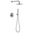 Set Shower Concealed Single-Handle Line Brushed | IMEX - Shower Set