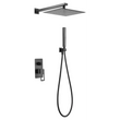 Set Shower Concealed Single-Handle Sweden Matte Black | IMEX - Shower Set