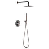 Set Shower Concealed Thermostatic Line Gris Champagne | IMEX - Shower Set