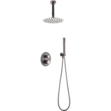 Set Shower Concealed Thermostatic Top Gris Champagne | IMEX - Shower Set