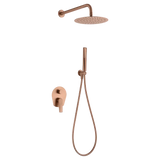 Set Shower Single-Handle Concealed Delos Brushed | IMEX - Shower Set