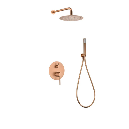 Set Shower Single-Handle Concealed Monza Brushed | IMEX - Shower Set