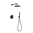 Set Shower Single-Handle Concealed Monza Matte Black | IMEX - Shower Set