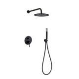 Set Shower Single-Handle Concealed Monza Matte Black | IMEX - Shower Set