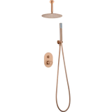 Set Shower Single-Handle Concealed Vesubio Brushed | IMEX - Shower Set